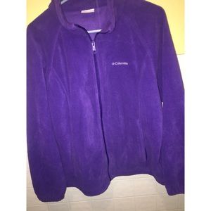 Purple Columbia sweater